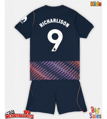Tottenham Hotspur Richarlison #9 Replica Away Stadium Kit for Kids 2026-27 Short Sleeve (+ pants)